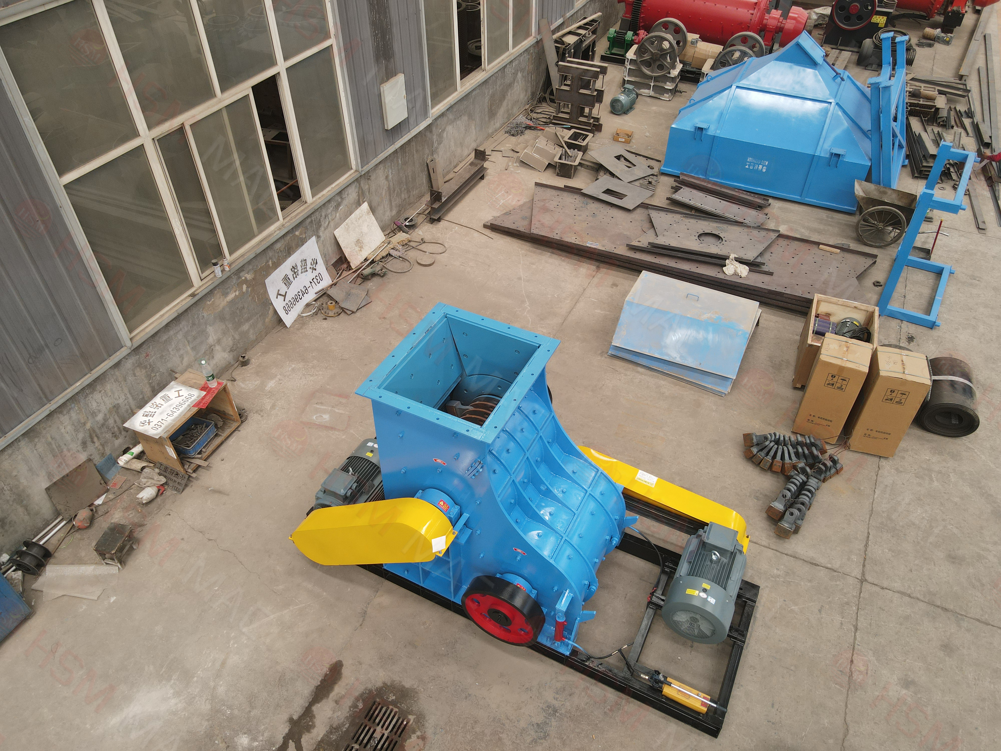 煤矸石充填破碎機